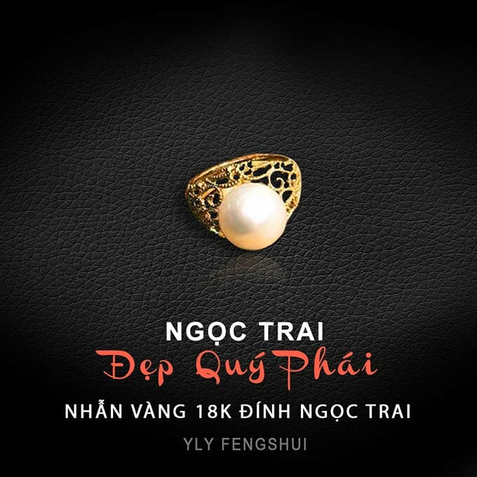 Nhẫn ngọc trai – Đẹp quý phái